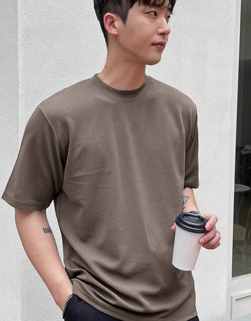 T-Shirt With Round Neckline for Men