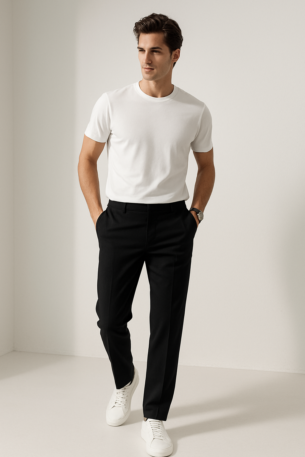 Tapered Chino Pants