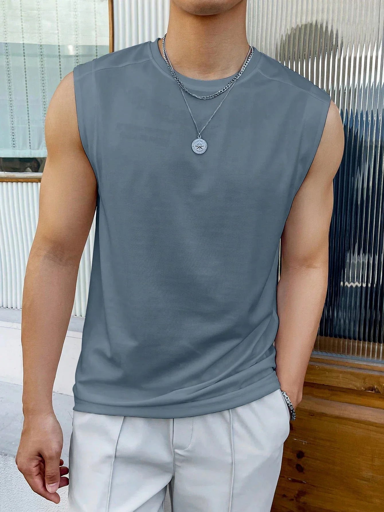 Sleeveless Top for Men