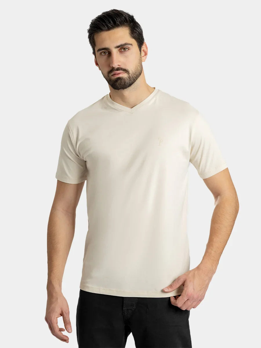 V-Neck Short Sleeve T-Shirt for Men
