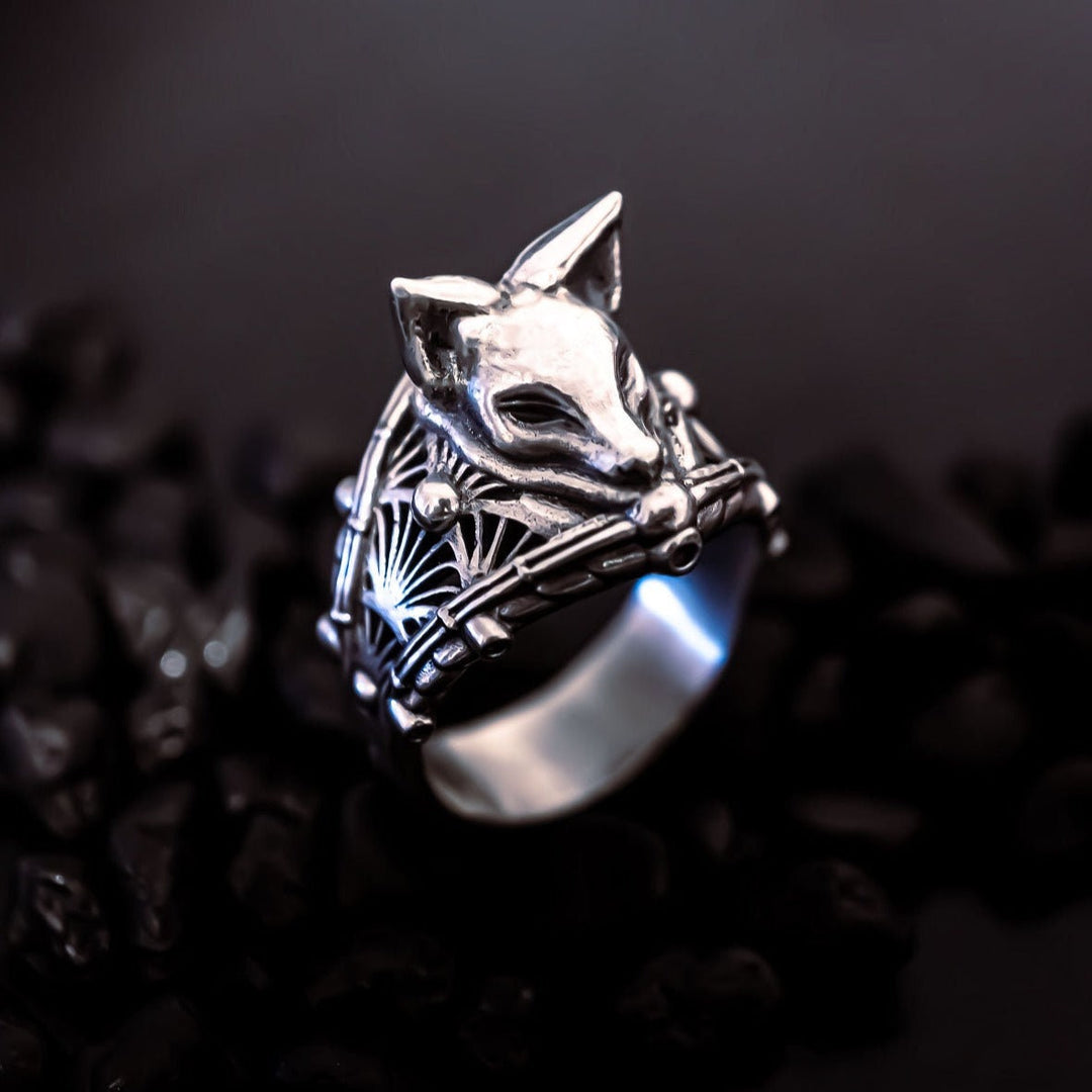 Kitsune Mask Ring