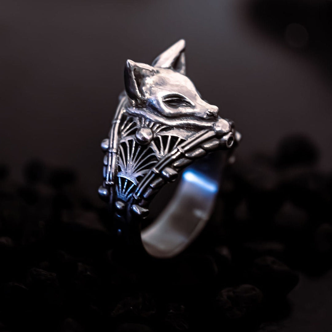 Kitsune Mask Ring